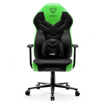 Diablo X-Gamer 2.0 Gamer szék Átlagos méret: fekete-zöld