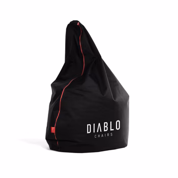 Grote Diablo Chairs gaming zitzak, zwart