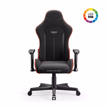 Diablo X-Starter LED gamer szék: fekete