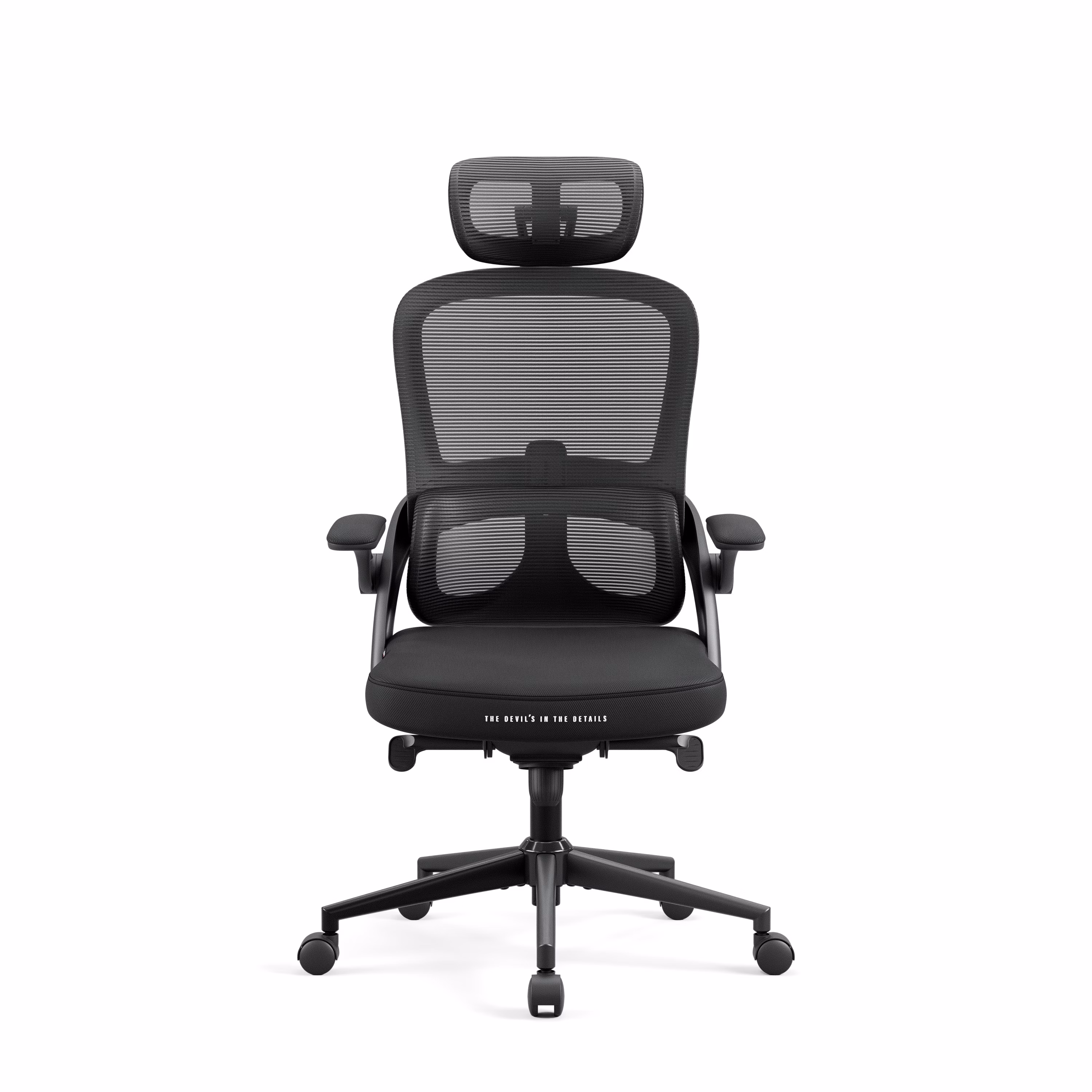 Diablo V-Light Schreibtischstuhl mit verstellbarer Unterstützung und robuster Basis – perfekt für Homeoffice