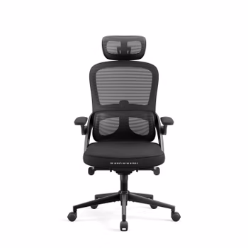 Fotel biurowy, ergonomiczny Diablo V-Light, czarny