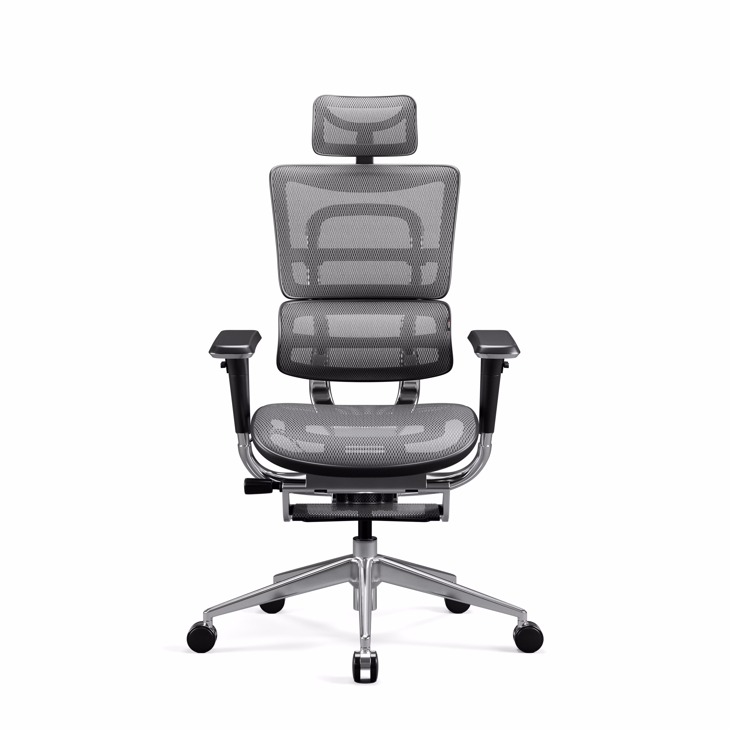 Fotel ergonomiczny Diablo V-Master, czarno-szary