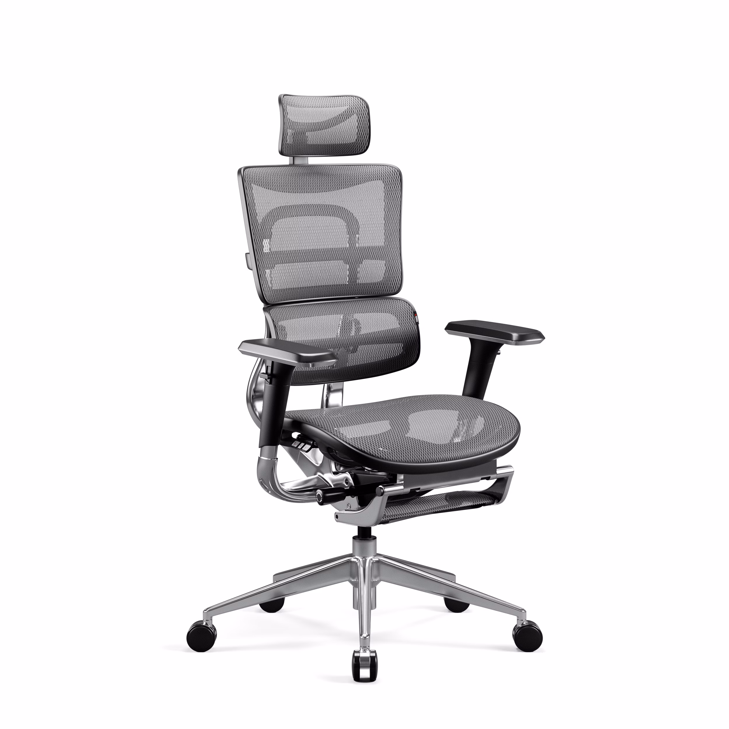 Fotel ergonomiczny Diablo V-Master, czarno-szary