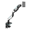 Bildskärmshållare 49", grå/svart LED RGB X-ARM