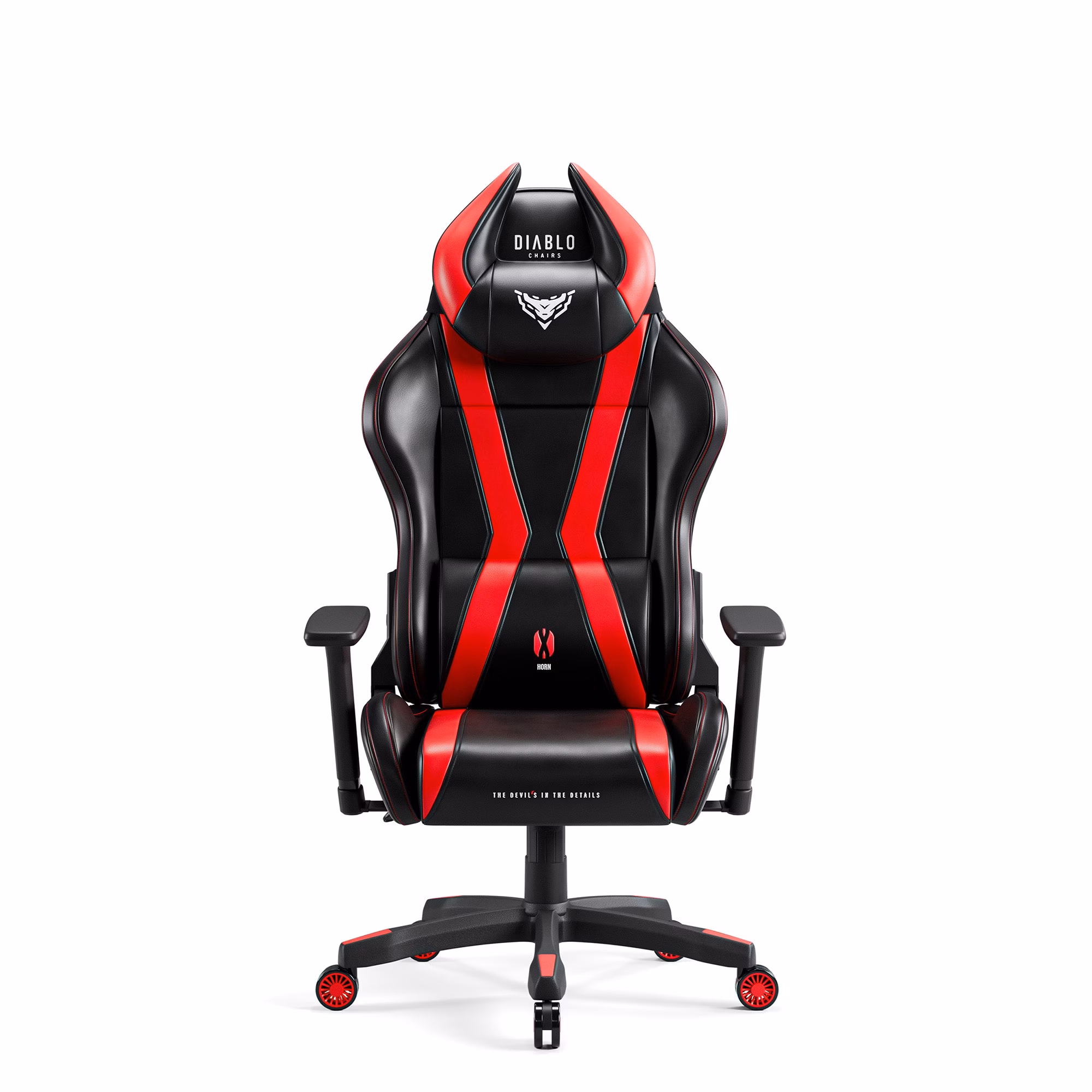 Diablo X-Horn 2.0 Small irodaszék: Fekete-Piros