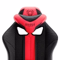 Silla De Tela Diablo X-Player 2.0 Pequeña, Antracita Carmesí