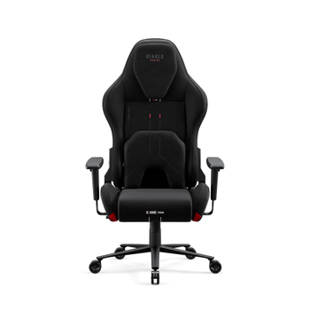 Čierne herné kreslo Diablo X.One Prime,  Normal Size, Burned Black