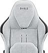 Sedia gaming nera Normal Size: Diablo X-One Prime Burned Black