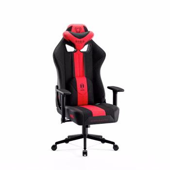 Sedia In Tessuto Diablo X-Player 2.0 Small: Cremisi Antracite
