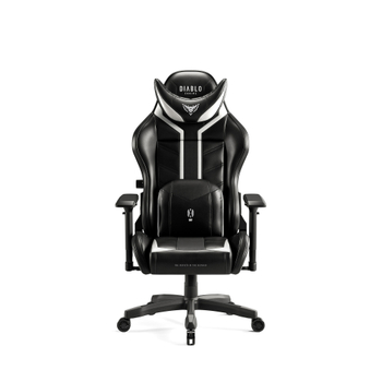Gamingstol Diablo X-Ray 2.0 Small Size, Svart och vit