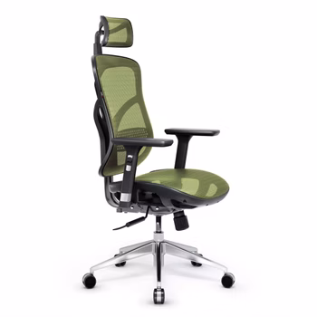 Fotel ergonomiczny Diablo V-Basic, czarno-zielony
