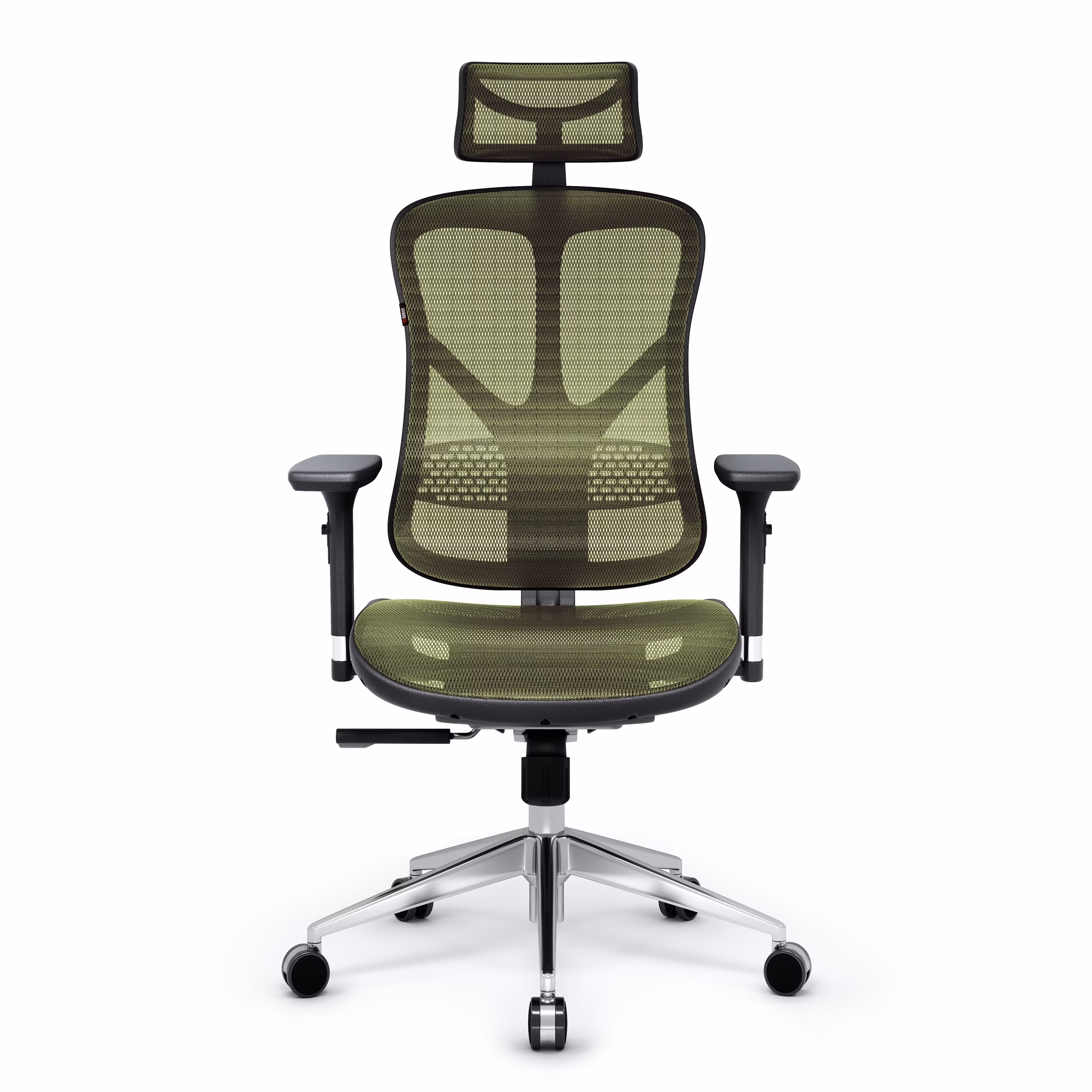 Fotel ergonomiczny Diablo V-Basic, czarno-zielony