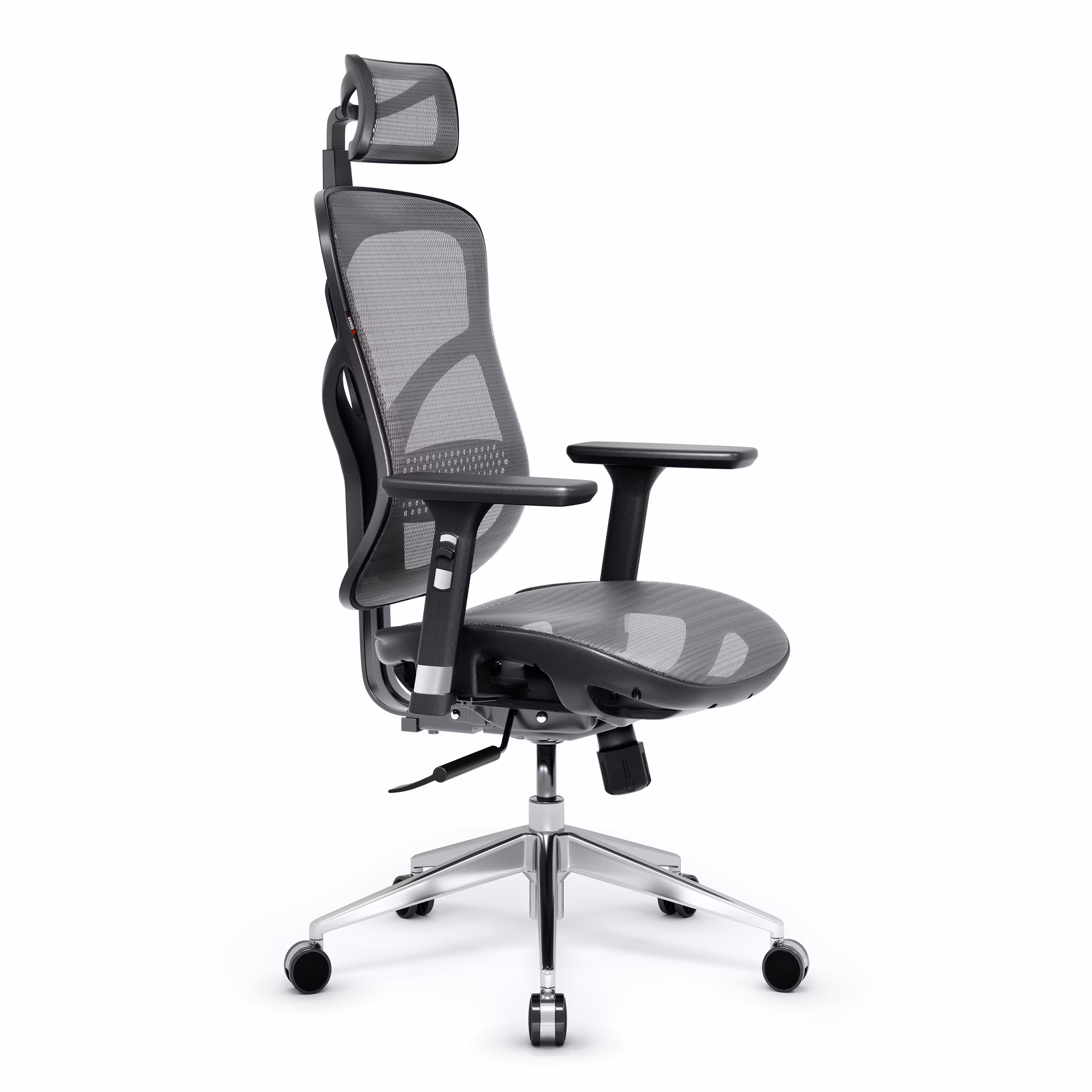 Fotel ergonomiczny Diablo V-Basic, czarno-szary