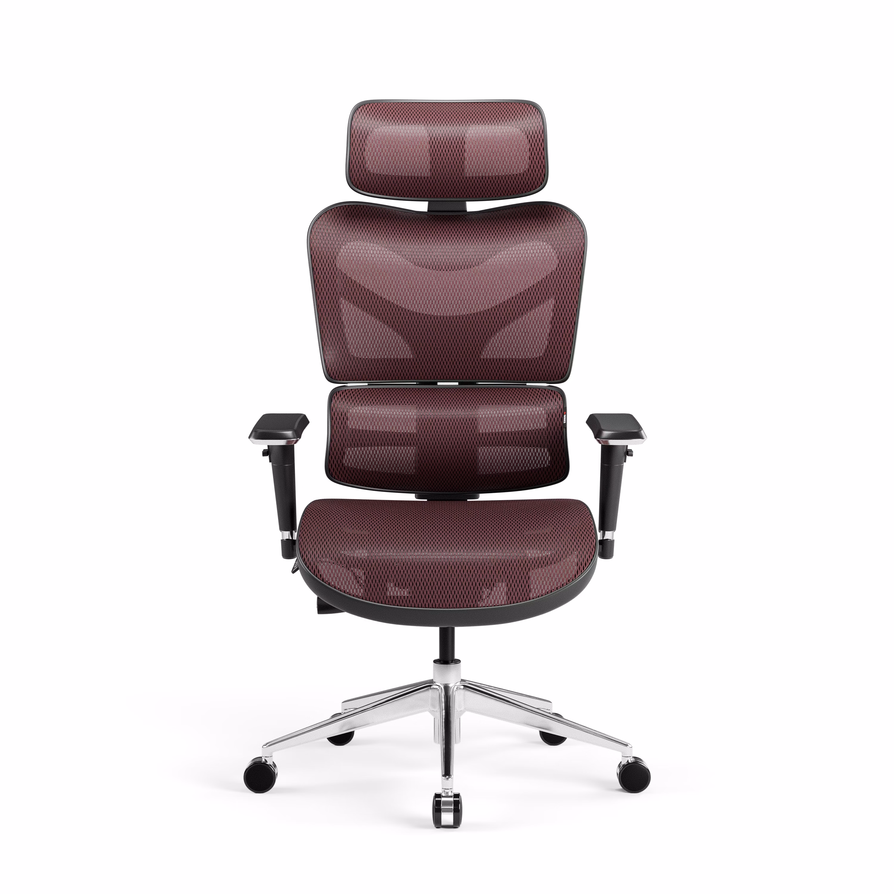 Fotel ergonomiczny Diablo V-Commander: Czarno-Burgundowy