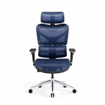 Ergonomischer Stuhl Diablo V-Commander: Schwarz-Blau