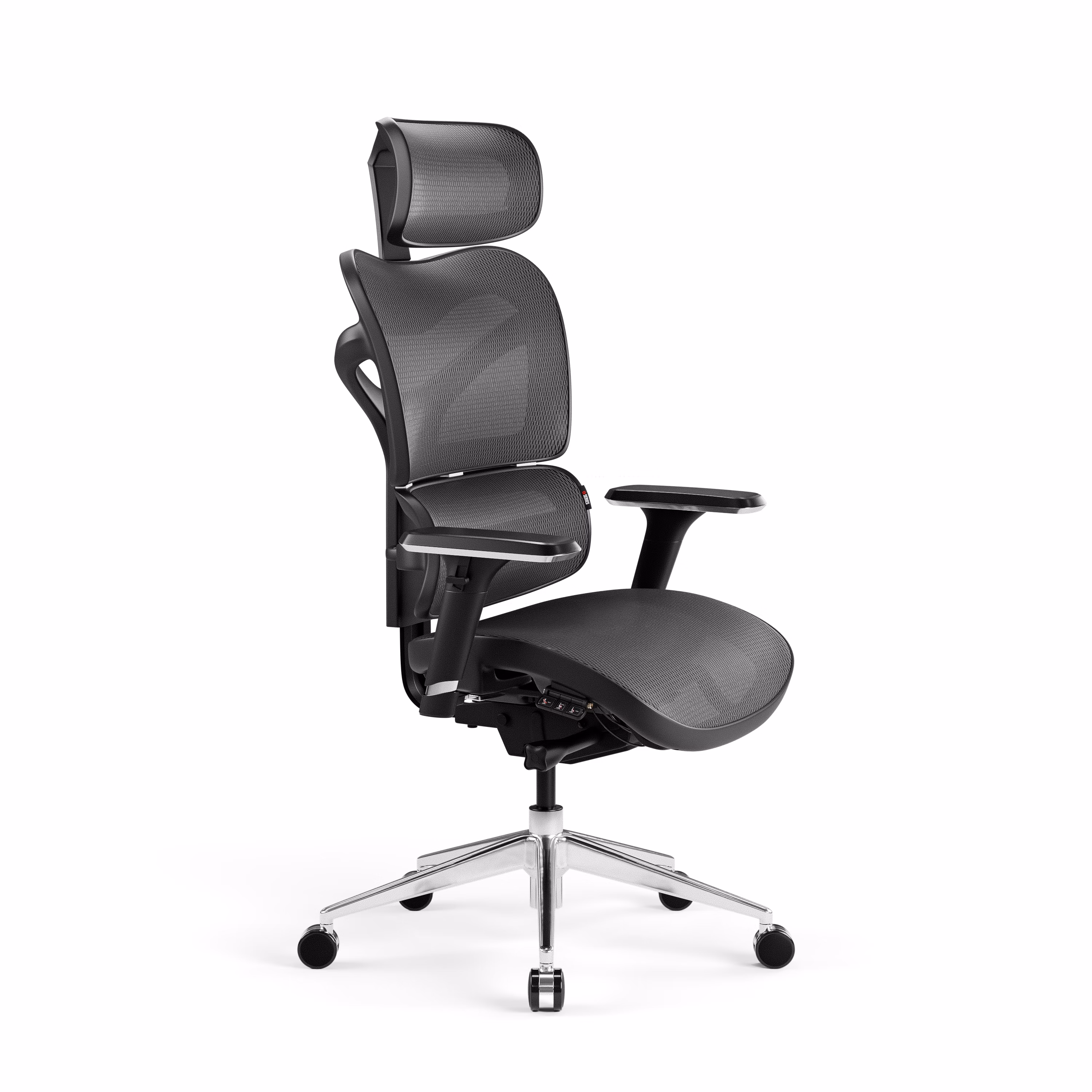 Ergonomischer Bürostuhl Diablo V-Commander: Schwarz-Grau