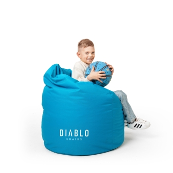 Pouf per bambini Diablo Chairs: Blu