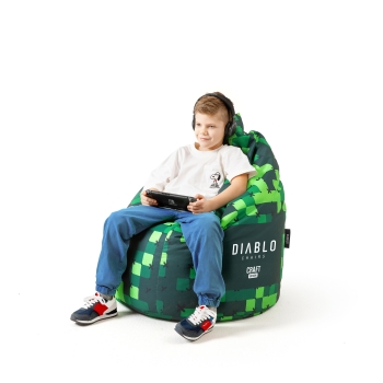 Pouf per bambini Diablo Chairs: Craft Edition
