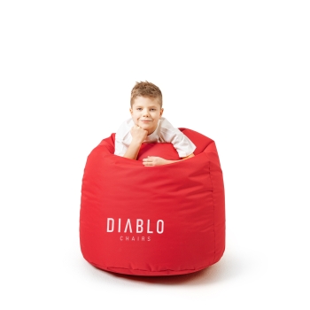 Pouf per bambini Diablo Chairs: Rosso