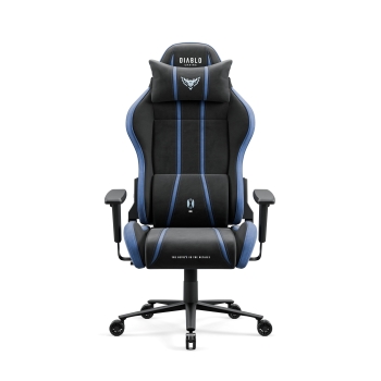 Scaun gaming material textil Diablo X-One 2.0 Normal Size, Night Blue