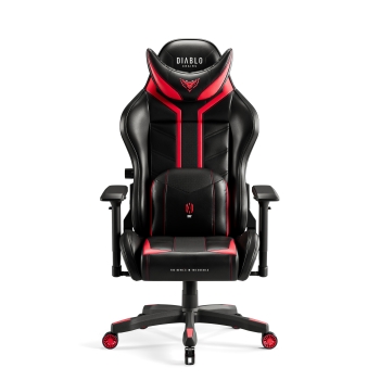Scaun de gaming Diablo X-Ray 2.0 Normal Size: negru-roșu