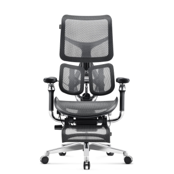 Scaun de birou ergonomic BRAVE V-Kinetic: negru
