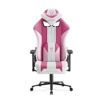 Silla gaming Diablo X-Player 2.0 de tela Normal Size: Marshmallow Pink