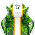 Scaun Gaming Diablo X-One 2.0 Small: Negru-Roșu
