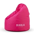Puf infantil Diablo Chairs: Rosa