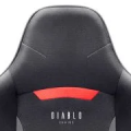 Diablo X-Starter szövet gamer szék Átlagos méret: Fekete-piros