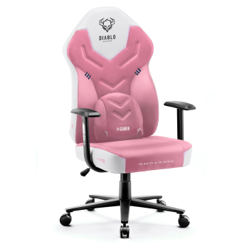 Diablo X-Gamer 2.0 Gamer szék Átlagos méret: Marshmallow Pink, Rózsaszín 