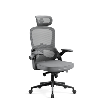 Ergonomická kancelářská židle Diablo V-Light: šedá