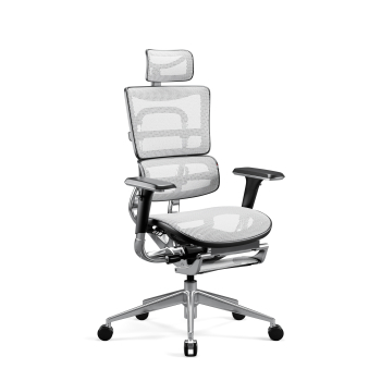 Fotel ergonomiczny Diablo V-Master, czarno-biały