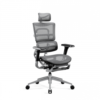 Kancelárska ergonomická stolička Diablo V-Master, čierno-šedá