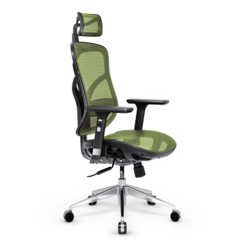 Ergonomická židle Diablo V-Basic: černo-zelená