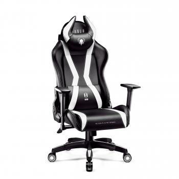 Herní židle Diablo X-Horn 2.0 Normal size: Černo-bílá Diablochairs
