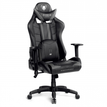 Diablo X-Ray gamer szék King Size: Fekete-szürke Diablochairs