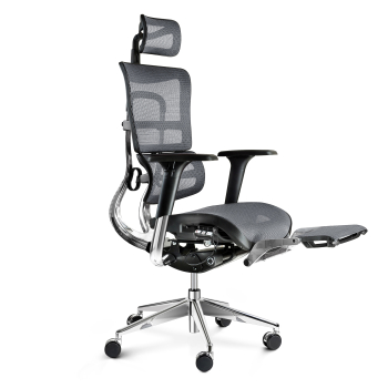 DIABLO V-MASTER ergonomikus irodai szék: fekete-szürke Diablochairs