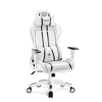 Diablo X-One 2.0 gamer szék Átlagos méret: Fehér-fekete 