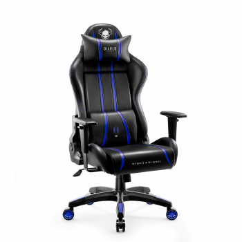 Herní židle Diablo X-One 2.0 Normal Size: černo-modrá 