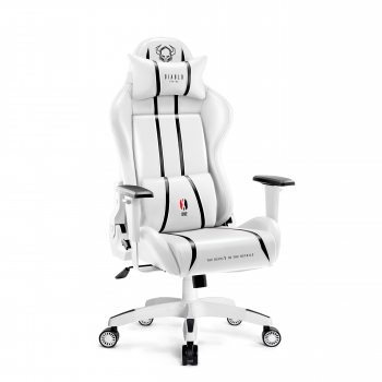 Chaise gaming Diablo X-One 2.0 Taille Normale: Blanche-Noire