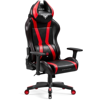 Diablo X-Horn 2.0 Gamestoel, King Size, zwart-rood