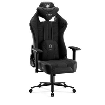 Silla gaming Diablo X-Player 2.0 King Size: Negra-Negra