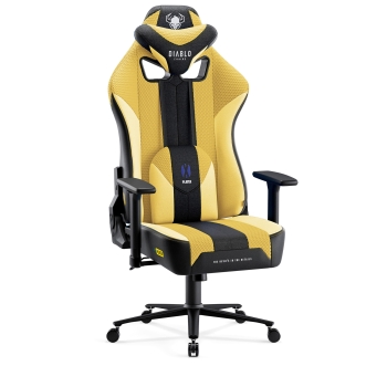 Silla gaming Diablo X-Player 2.0 de tela King Size: Dark Sunflower