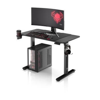 Escritorio de altura regulable Diablo X-Tensio 1100 negro  