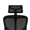 Fotel ergonomiczny Diablo V-Basic : czarno-szary