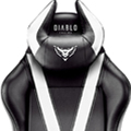 Diablo X-Horn 2.0 gamer szék Átlagos méret: Fekete-piros Diablochairs