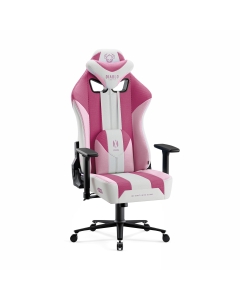 Scaun gaming Diablo X-Player 2.0 din material Normal Size Marshmallow Pink