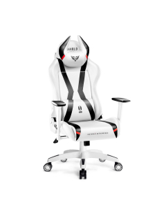 Chaise gaming Diablo X-Horn 2.0 Taille Normale: Blanche-Noire