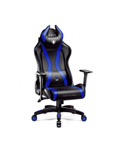 Diablo X-Horn 2.0 gamer szék Normál méret: Fekete-kék Diablochairs